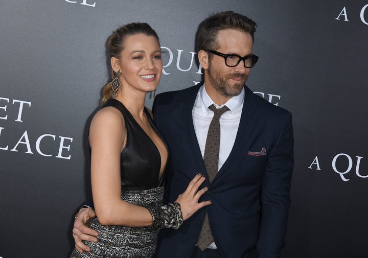 Lively and Ryan Reynolds at the premiere for “A Quiet Place” in New York on April 2. In a recent Instagram post, she described Kendrick as the “hotter, female(r) version of my husband.” 