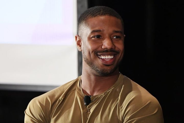 Michael B. Jordan made a surprise stop at a school in Alabama.