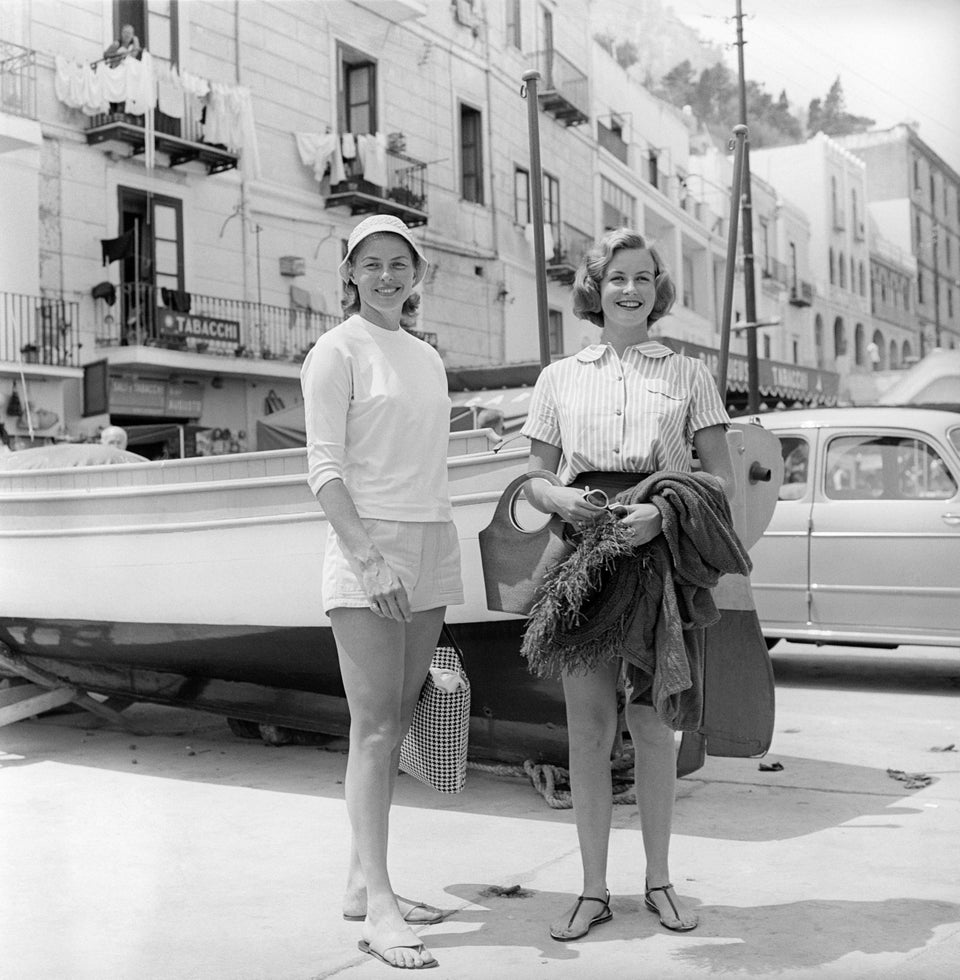 Ingrid Bergman with daughter Pia Lindstrom