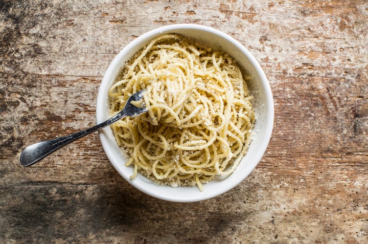 Spaghetti cacio e pepe