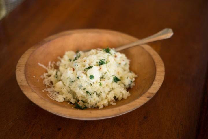 Cauliflower "risotto"