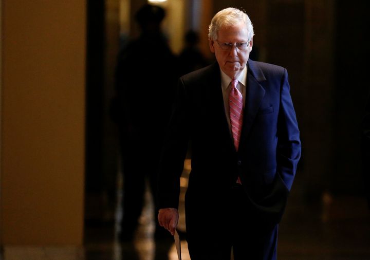 Mitch McConnell, the Senate Republican leader, suggested that a bipartisan group of senators come up with a plan to honor the late Sen. John McCain.
