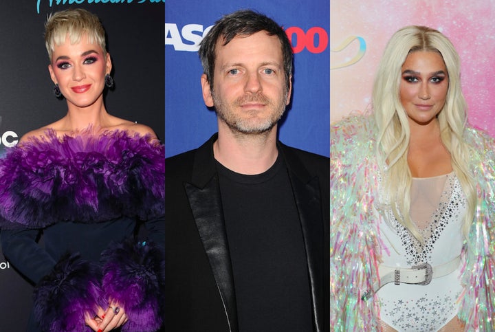 Katy Perry, Dr. Luke and Kesha.