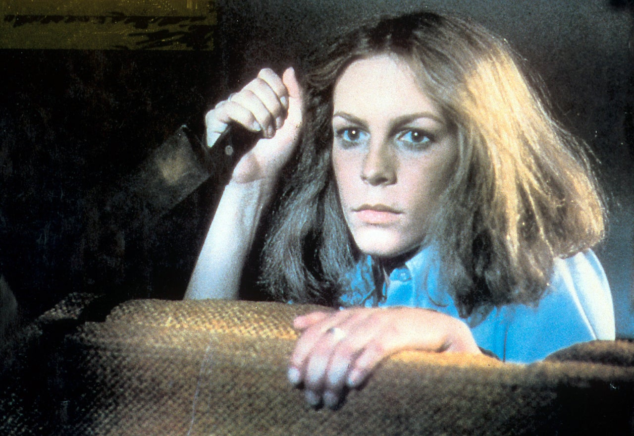 Jamie Lee Curtis in the original "Halloween," released in 1978.