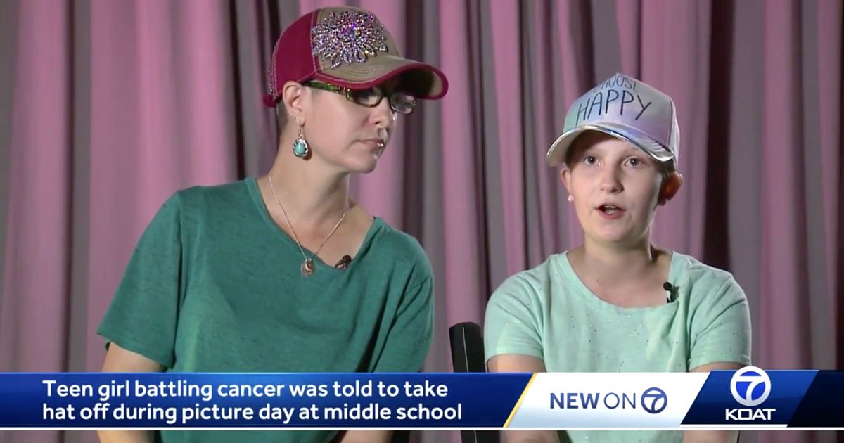 Saint Anthony Catholic School students wear hats to help fight cancer