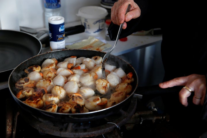 Τα χτένια είναι εμβληματικό προϊόν για τη Νορμανδία.