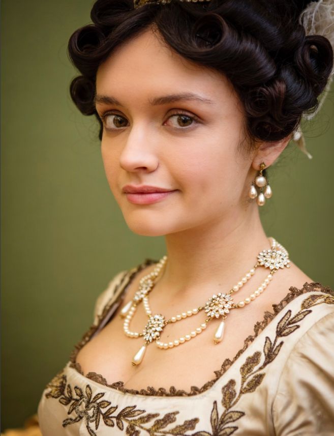 Becky Sharp played by Olivia Cooke.