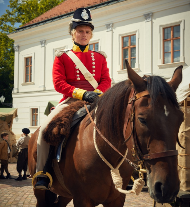 William Dobbin played by Johnny Flynn