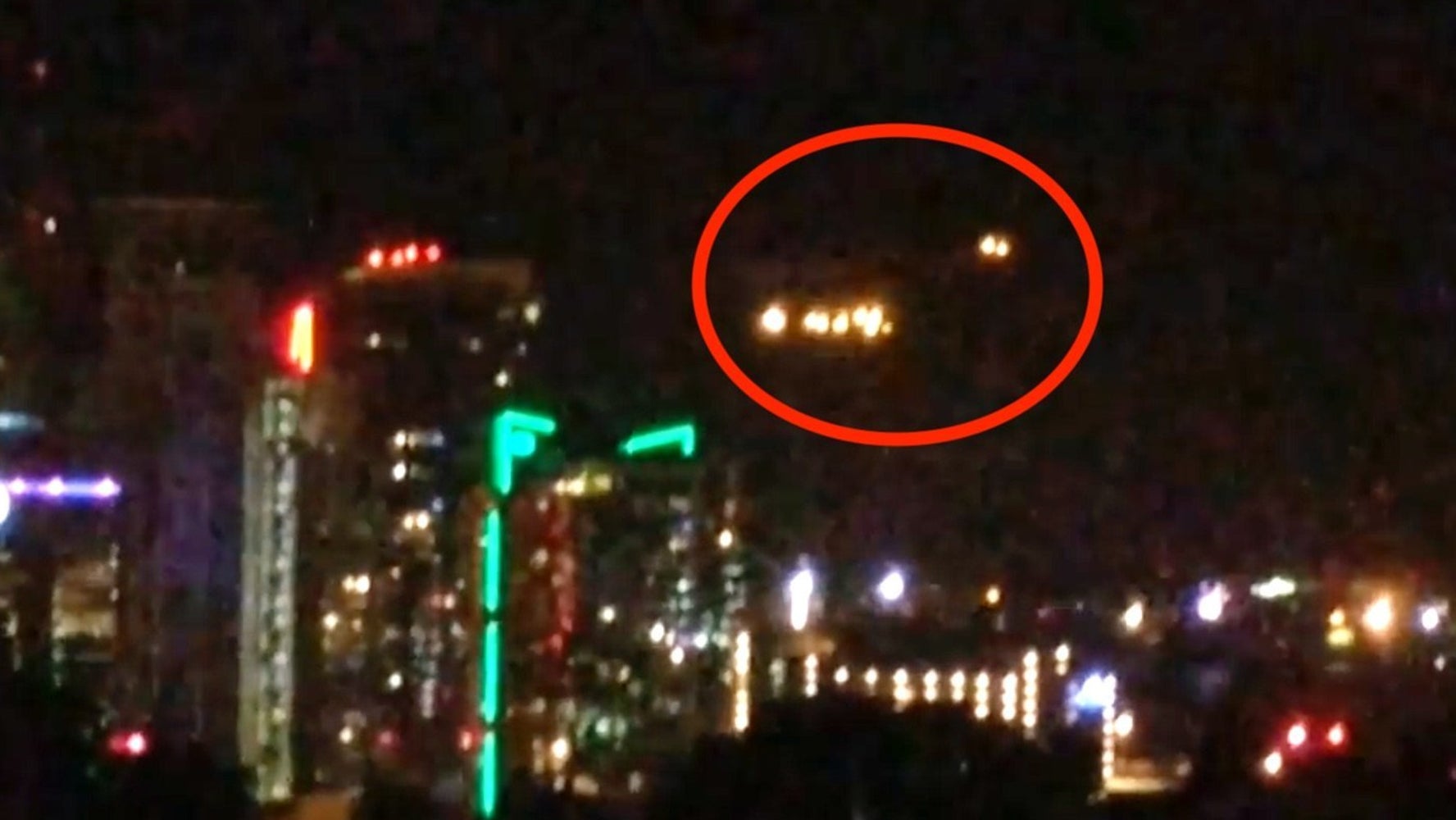'Mystery Lights' Over San Diego Cause Social Media FreakOut HuffPost