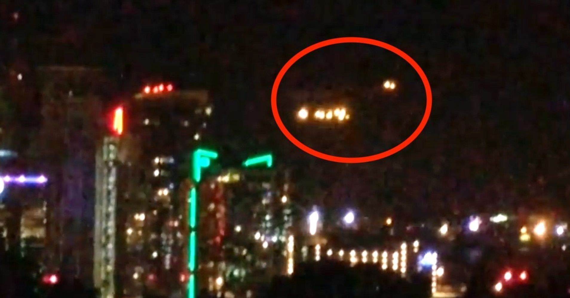 'Mystery Lights' Over San Diego Cause Social Media FreakOut HuffPost