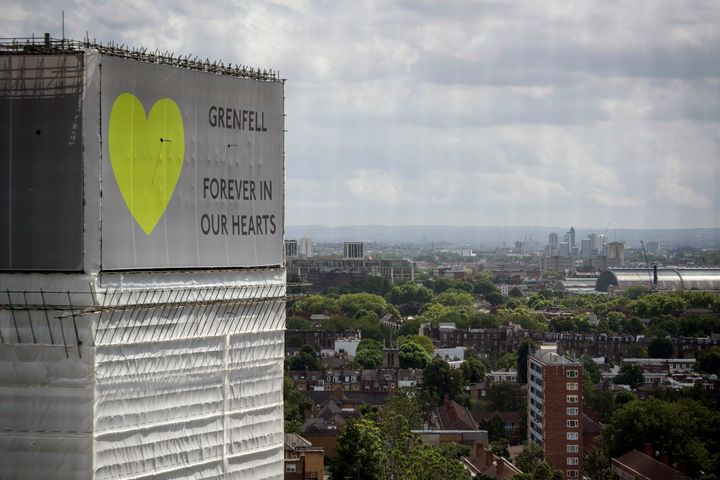 Some 72 people died as a result of the Grenfell Tower fire last year 