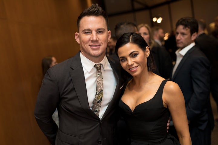 Channing Tatum and Jenna Dewan Tatum in their last public appearance as a couple, in Los Angeles in on November 2017.