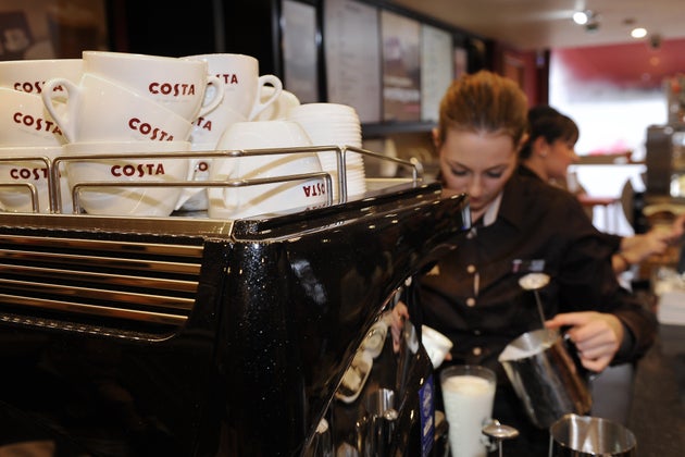 Costa also sells a range of coffee products in supermarkets 