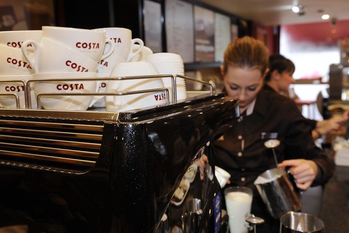 Costa also sells a range of coffee products in supermarkets 