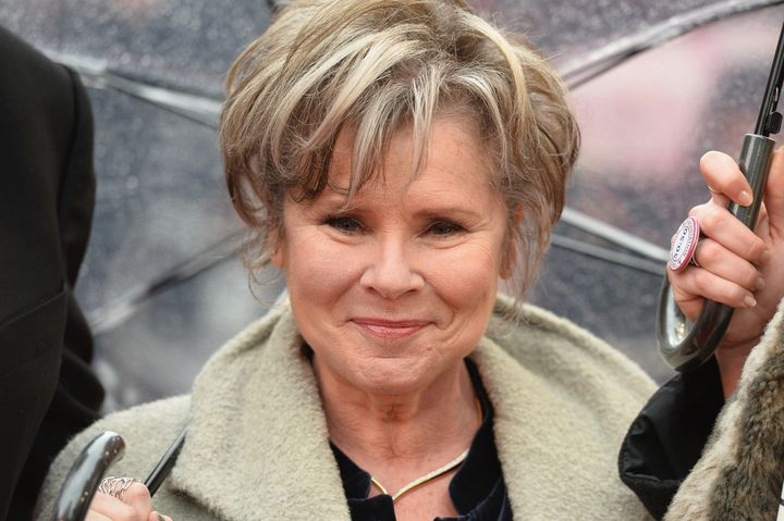 Imelda Staunton, pictured in April, is an impressive addition to the "Downton Abbey" movie cast.