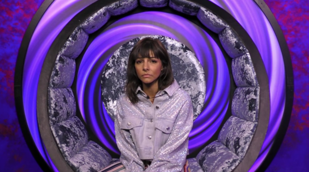 Roxanne Pallett in the 'CBB' house