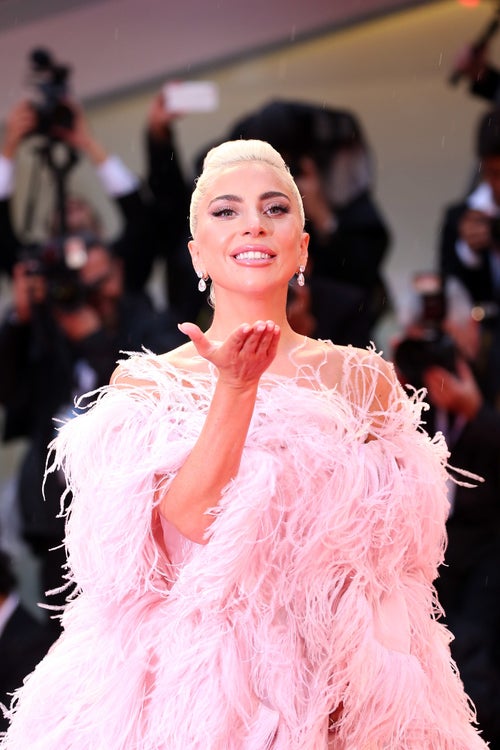 Lady Gaga's Pink Couture Valentino Gown Is So Outrageous It Works |  HuffPost Life