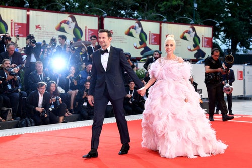 Lady Gaga's Pink Couture Valentino Gown Is So Outrageous It Works | HuffPost Life Lady Gaga's Pink Couture Valentino Gown Is So Outrageous It Works | HuffPost Life