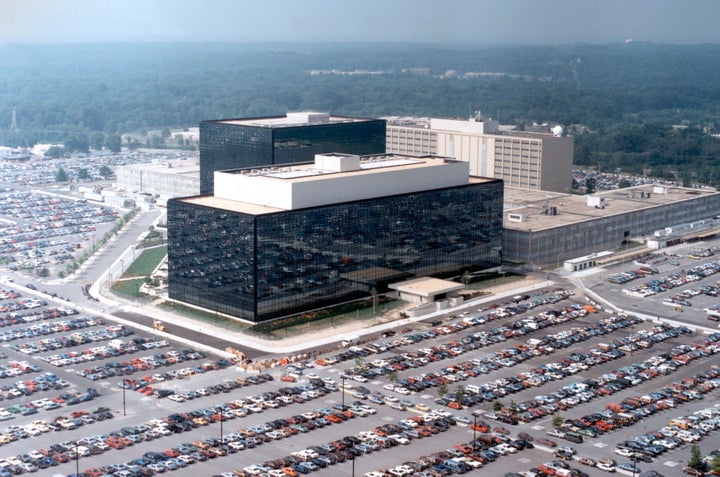 The Fort Meade, Maryland, headquarters of the National Security Agency.