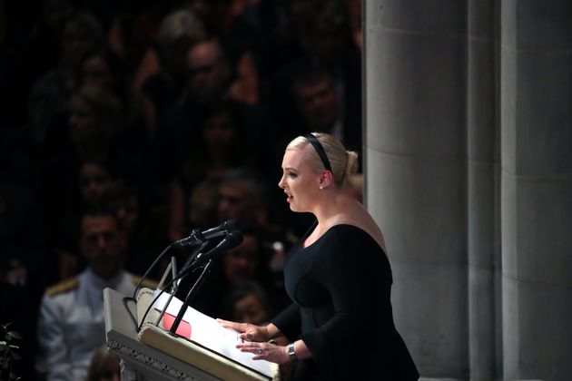 Meghan Mccain Takes Aim At Trump In Powerful Eulogy For Her Dad