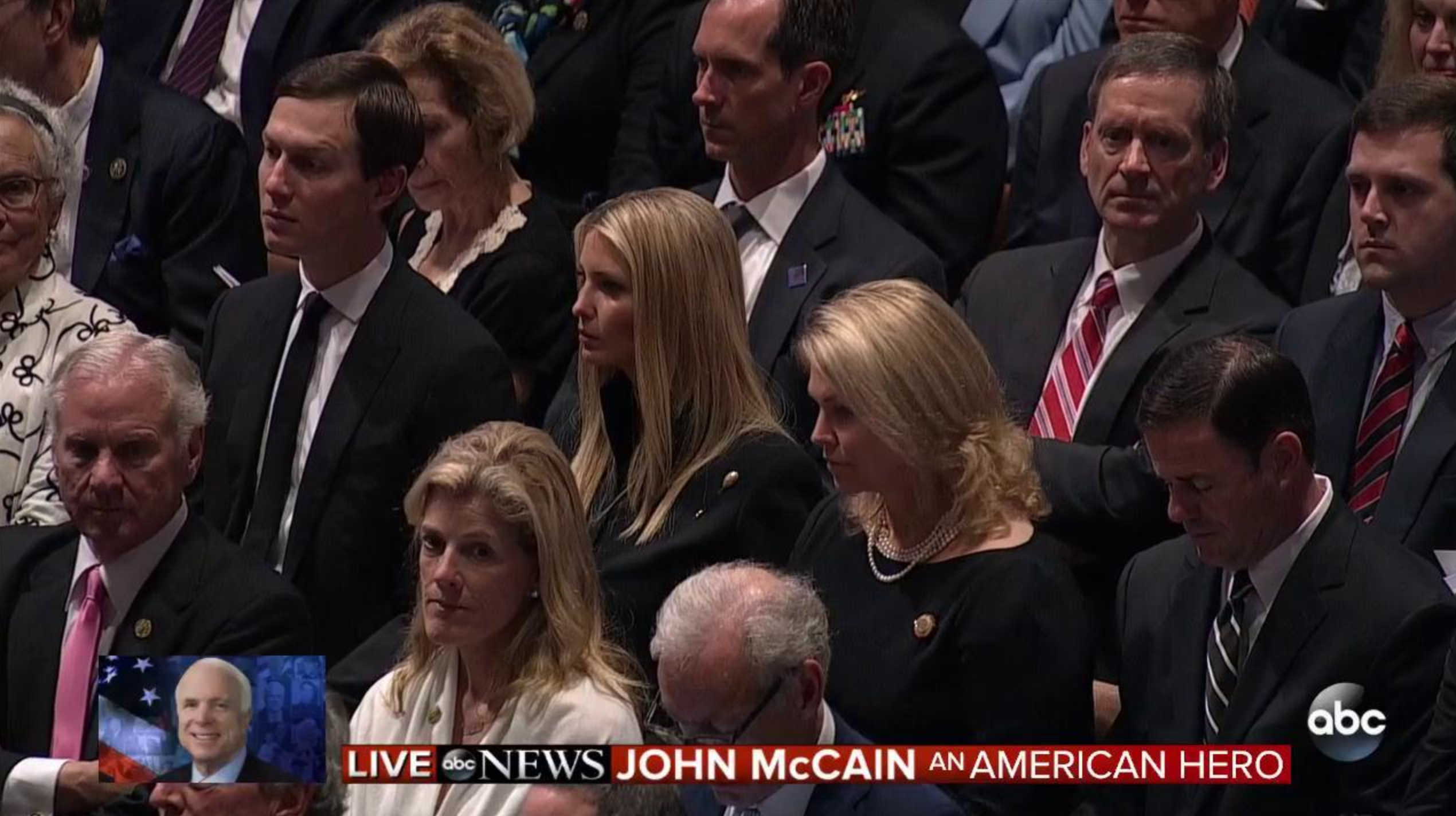 Jared Kushner And Ivanka Trump Attended John McCain's Funeral, But ...