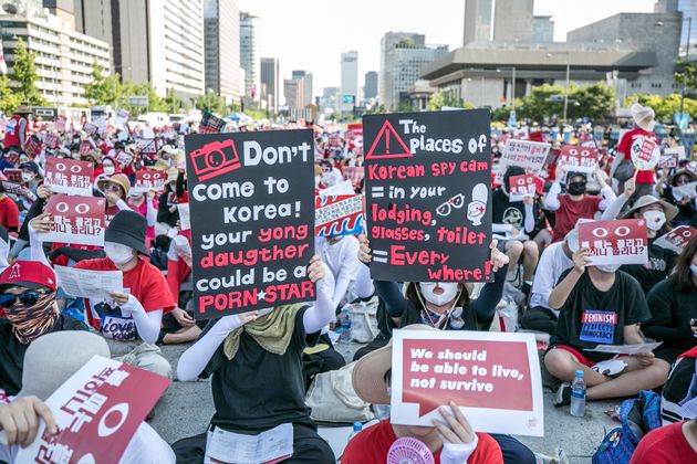 Seoul Public Toilets To Be Checked Daily For Hidden Cameras In Bid To Combat ‘spy Cam Porn