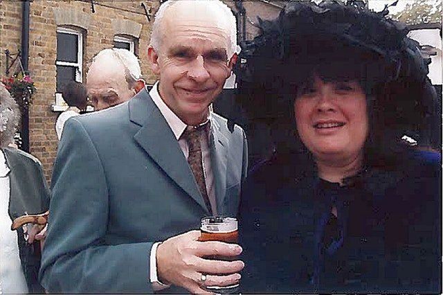 Andrew Lane with his wife Sue