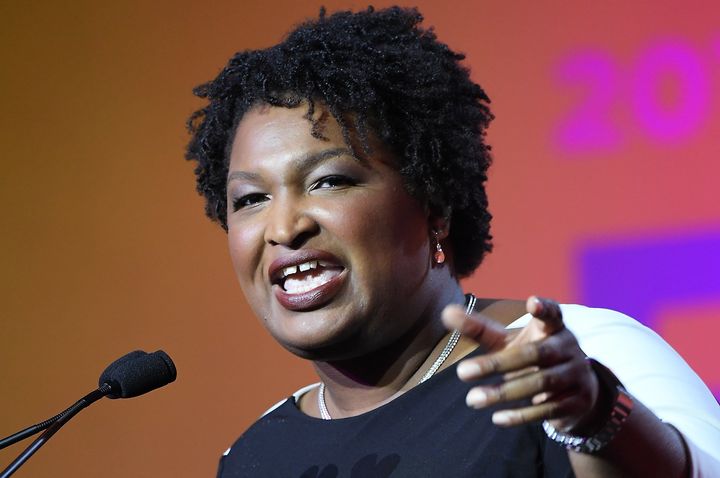 Democratic candidate for Georgia governor, Stacey Abrams.