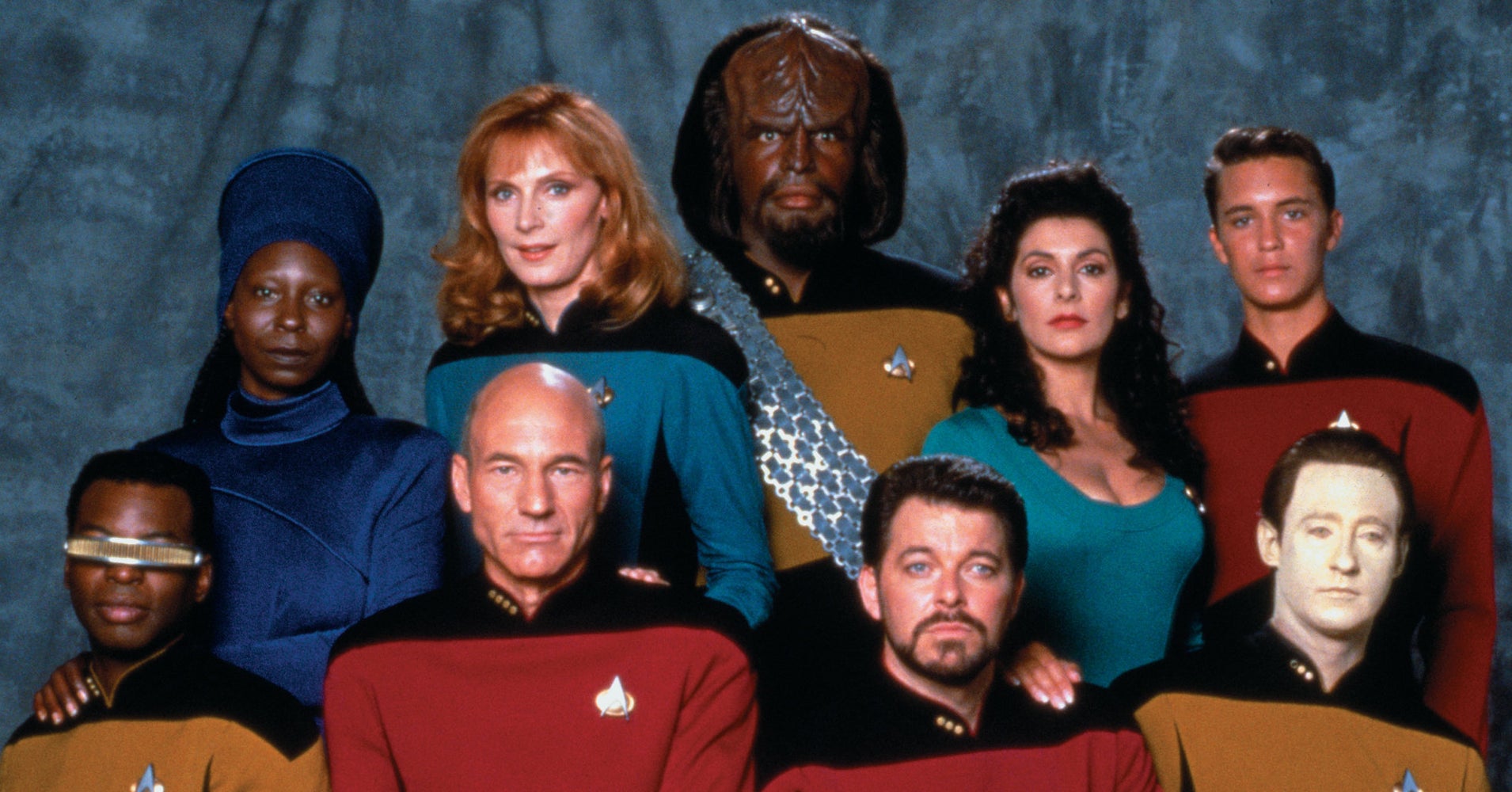 cast of star trek with patrick stewart