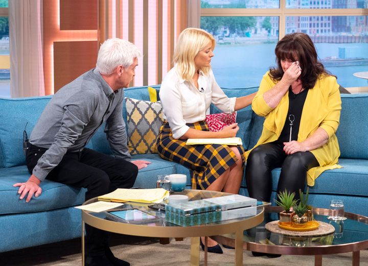 Coleen broke down in tears on yesterday's 'This Morning'