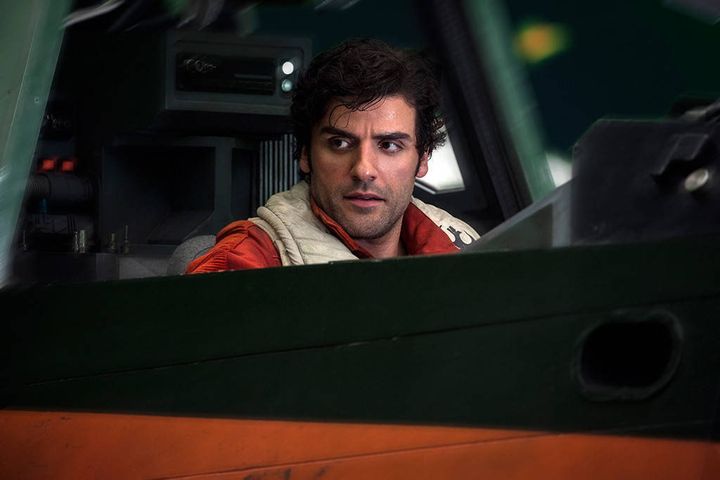 Oscar Isaac in "Star Wars: The Last Jedi."