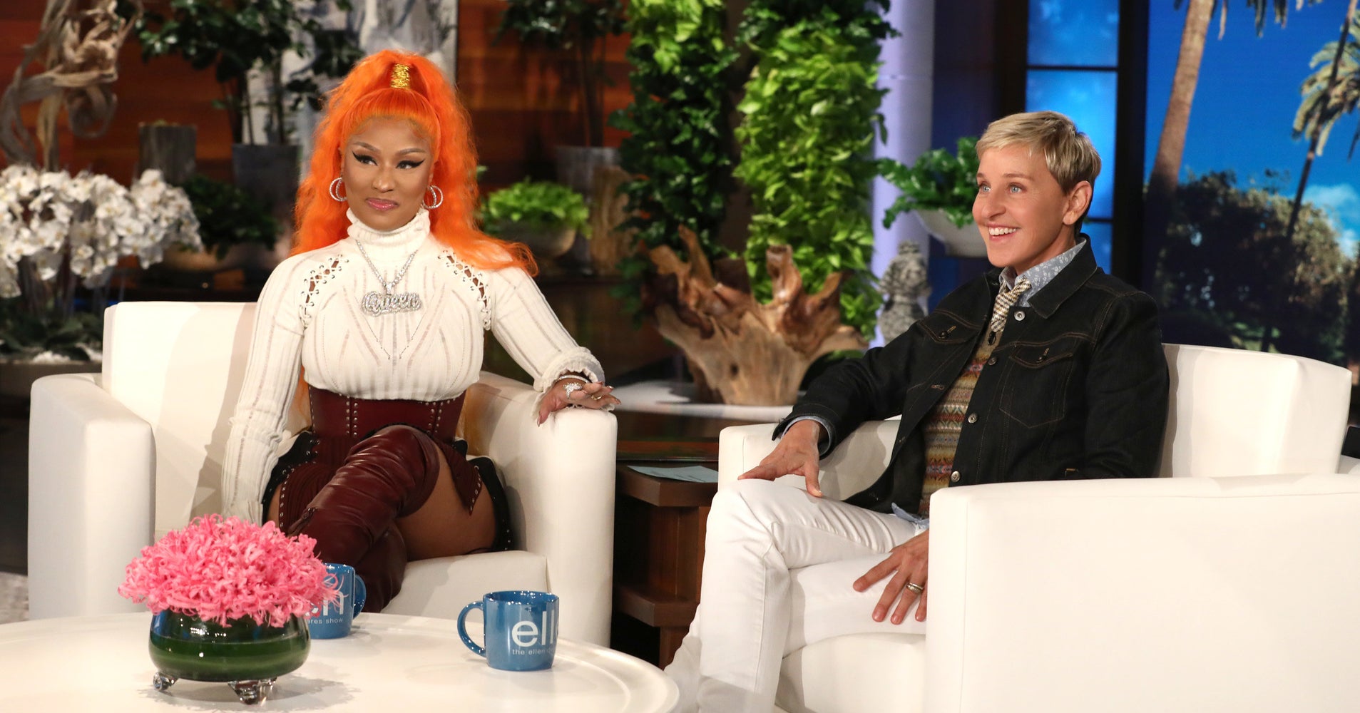 Nicki Minaj Reveals Surprising Detail About Her Love Life To Ellen DeGeneres Nicki Minaj Reveals Surprising Detail About Her Love Life To Ellen DeGeneres