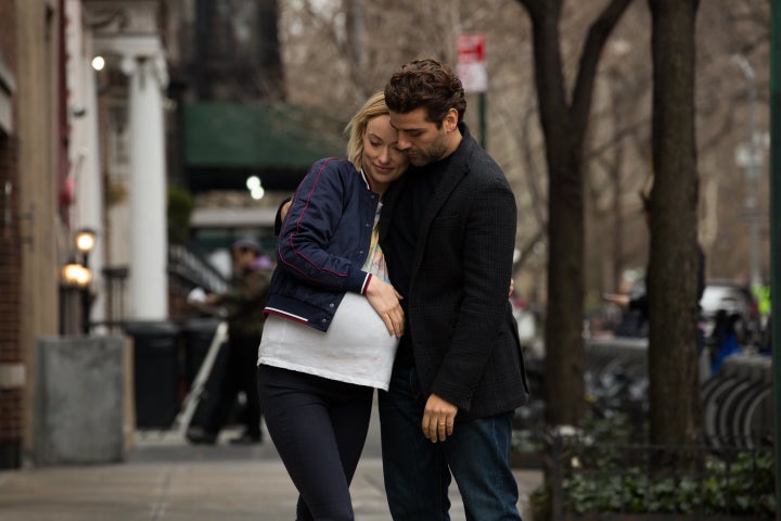 Olivia Wilde and Oscar Isaac in "Life Itself."