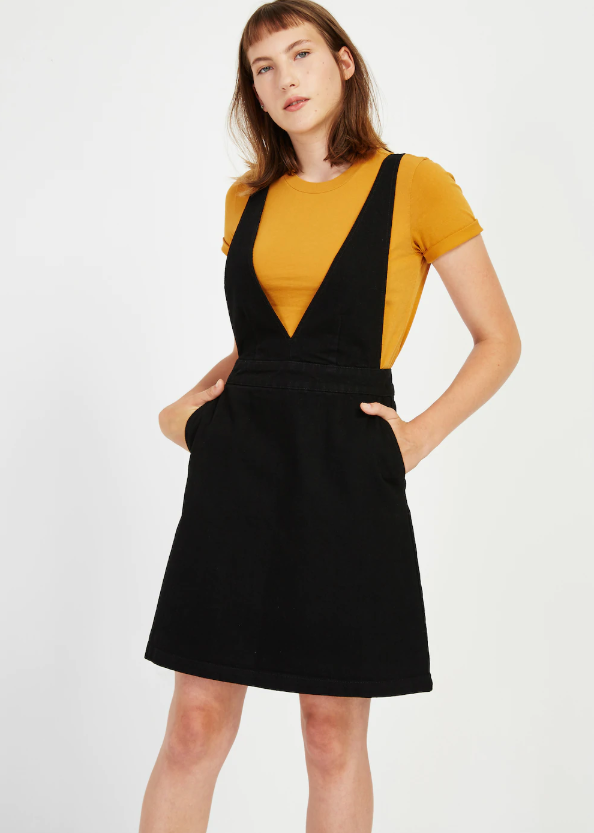 15 Picture-Perfect Pinafore Dresses You'll Want To Layer This Fall ...