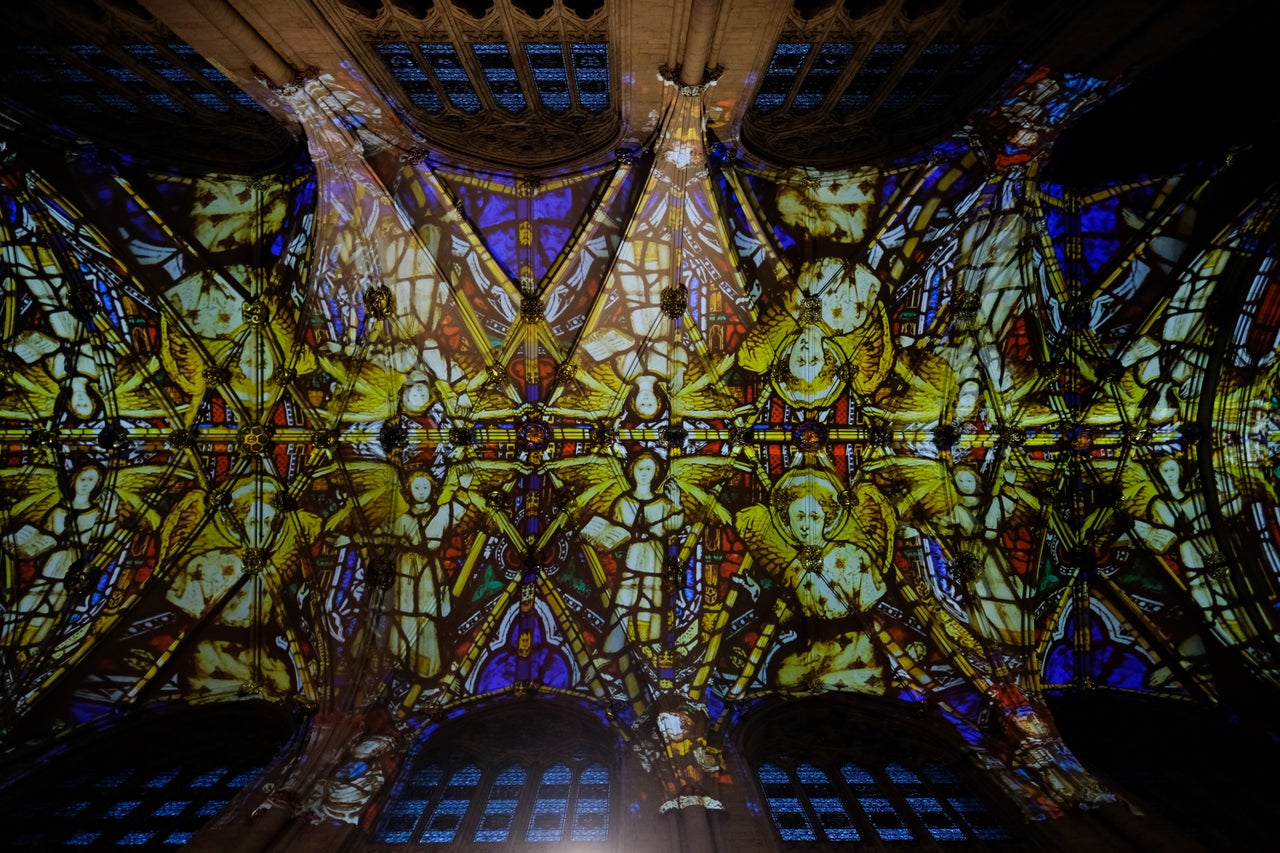 seven, pt.1~ The Tale from the Stained Glass Windows (Ink! Sans