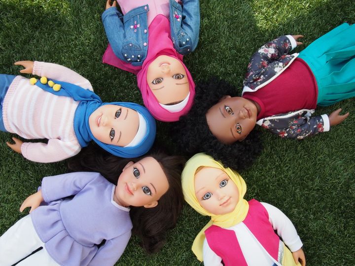 The Salam Sisters are five dolls designed to make young Muslim girls feel represented. 