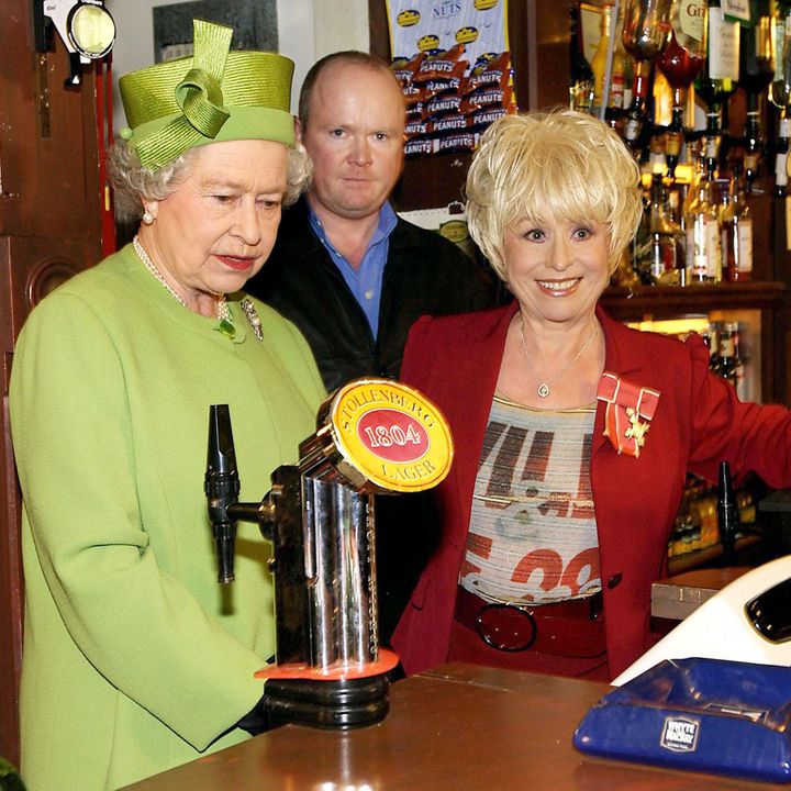 Barbara played Peggy Sue on Eastenders for 22 years