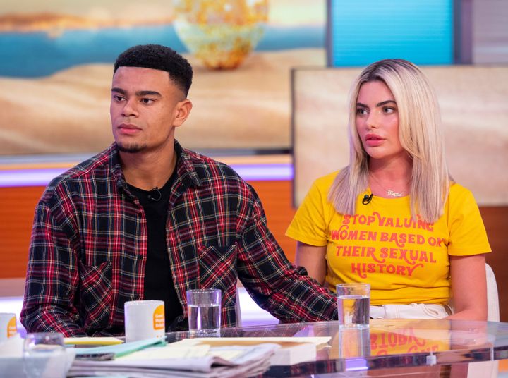 Megan appeared on 'GMB' with boyfriend Wes Nelson