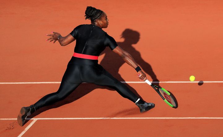 Serena Williams at this year's French Open.
