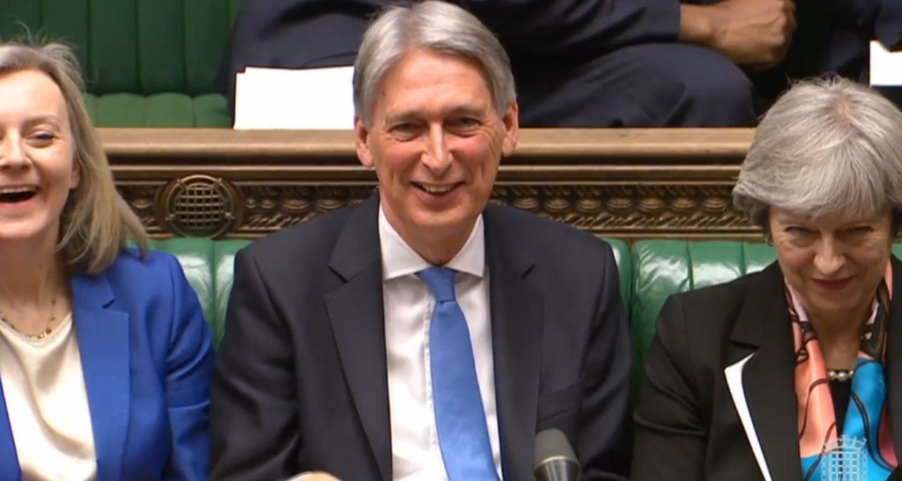 Chancellor Philip Hammond warned of a £80bn no deal black hole