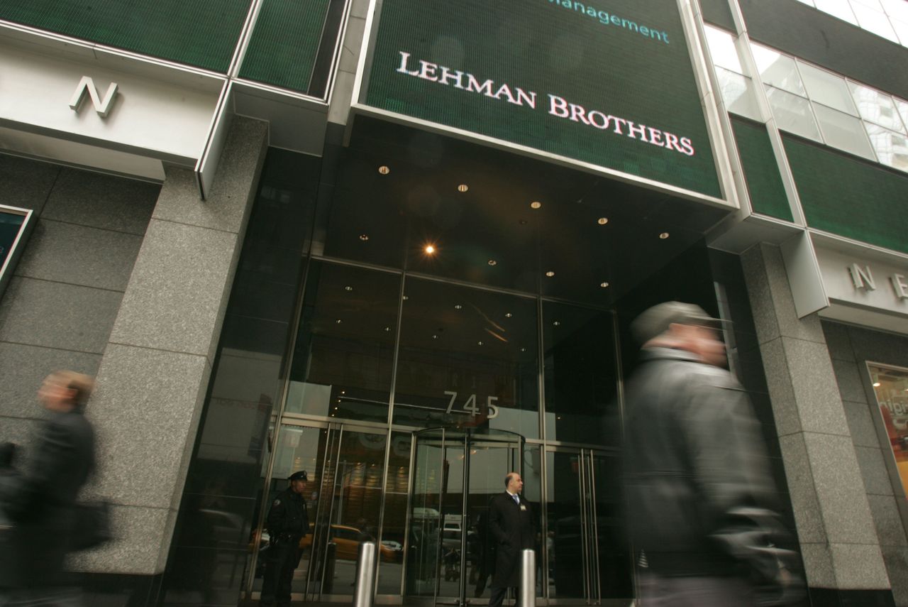 Lehman Brothers, whose collapse signalled the financial crash in 2008