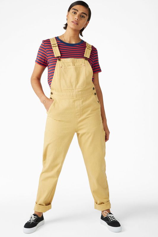 Dungarees are a great practical investment when you head back into education. You can choose to layer underneath with a thick knitted jumper or t-shirt depending on your mood or the climate. It&rsquo;s also a great way to remember what you have in your wardrobe as you usually have to wear something underneath. No forgotten clothes here. (Monki, size S-L available, &pound;50).