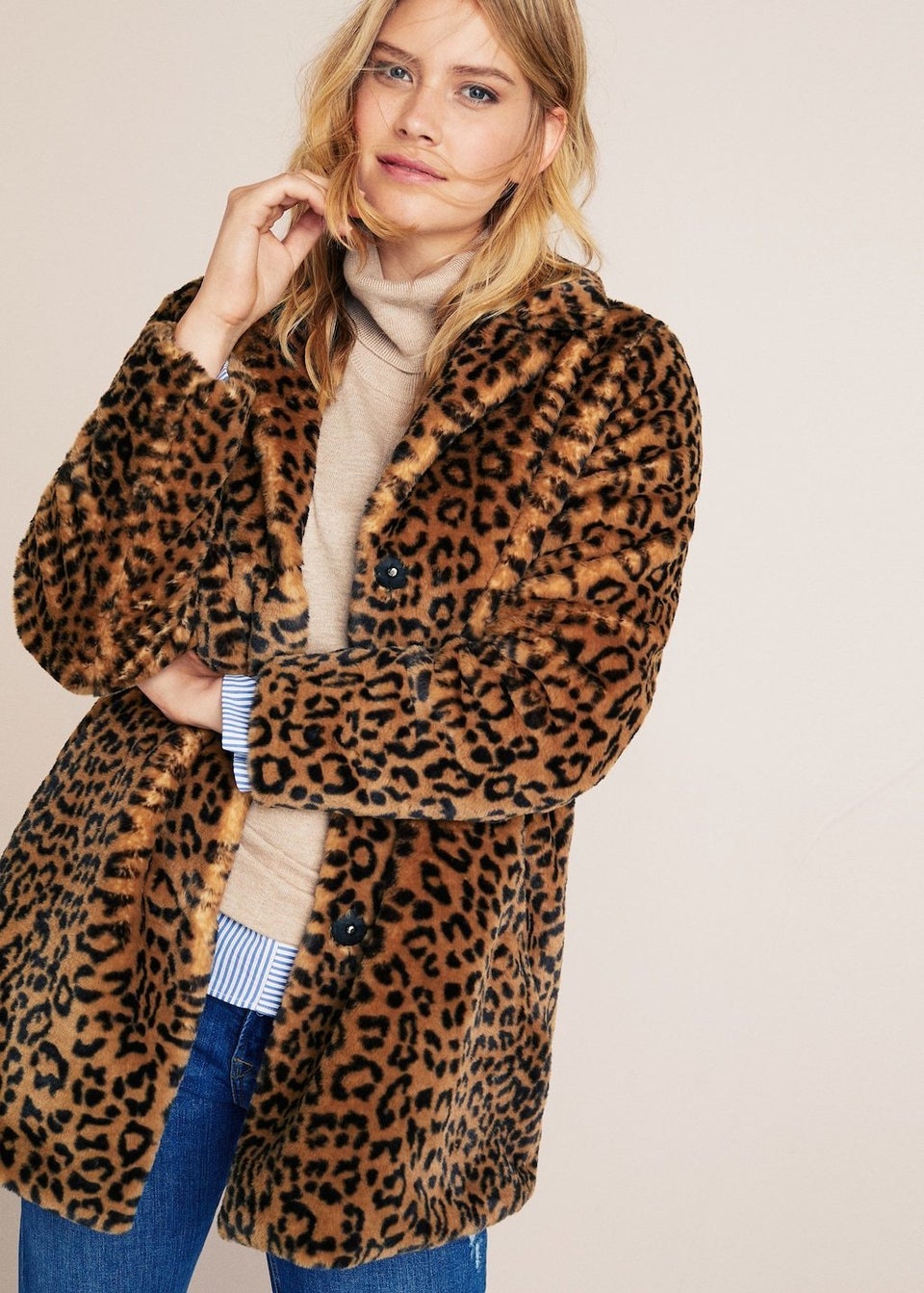 Leopard Print Coats