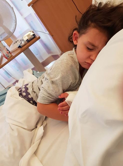 Four-year-old Sienna Rasul was hospitalized for five days after she developed sepsis.