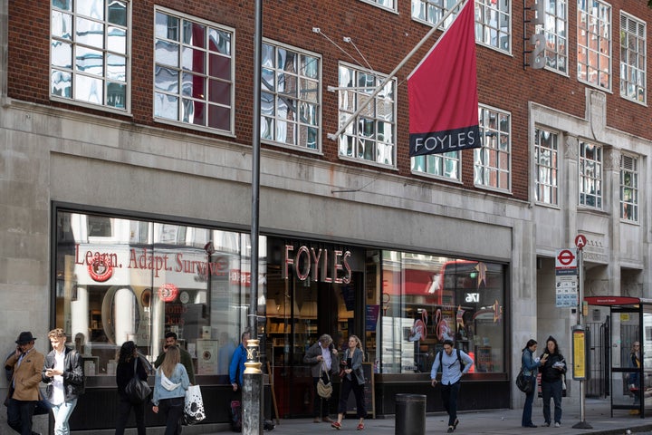 Foyles on Charing Cross Road, London