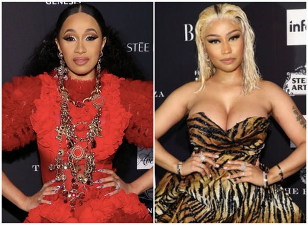 Cardi B and Nicki Minaj