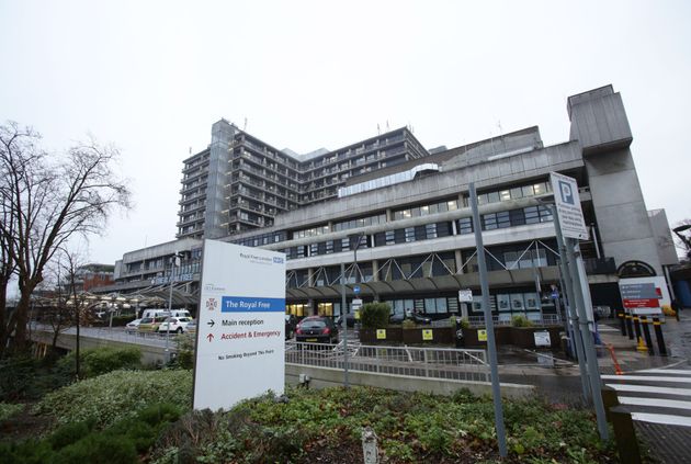 A general view of the Royal Free Hospital in Hampstead, London, where a patient diagnosed with monkeypox is being treated.