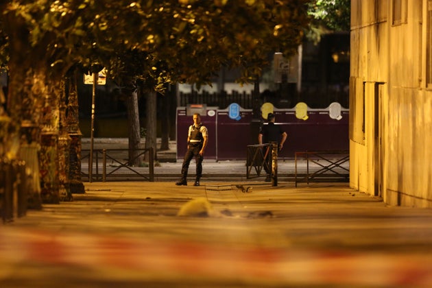 French police are investigating the scene