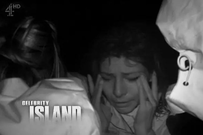 Roxanne had a tough time on 'Celebrity Island'