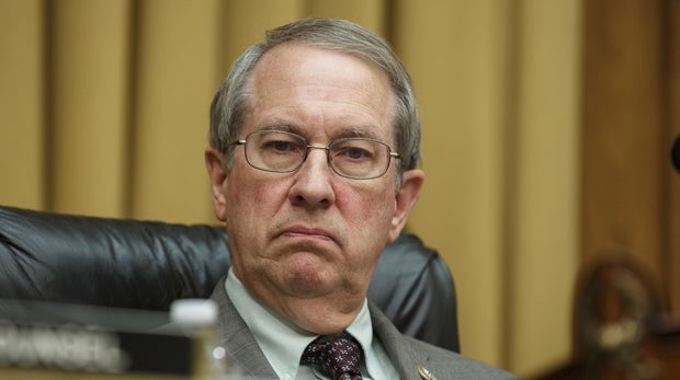 Representative Bob Goodlatte, a Republican from Virginia and chairman of the House Judiciary Committee, listens during a hearing on Capitol Hill in Washington, D.C., U.S. on Thursday, June 28, 2018. The House approved a Republican-backed resolution demanding that the Justice Department turn over all remaining documents sought by congressional committees on the investigation into Russian election interference and President Donald Trump's campaign. Photographer: Joshua Roberts/Bloomberg via Getty Images